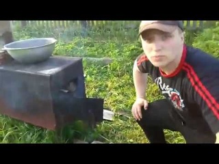 Картошка по-сельски с шашлычными колбасками в казане на костре!!!