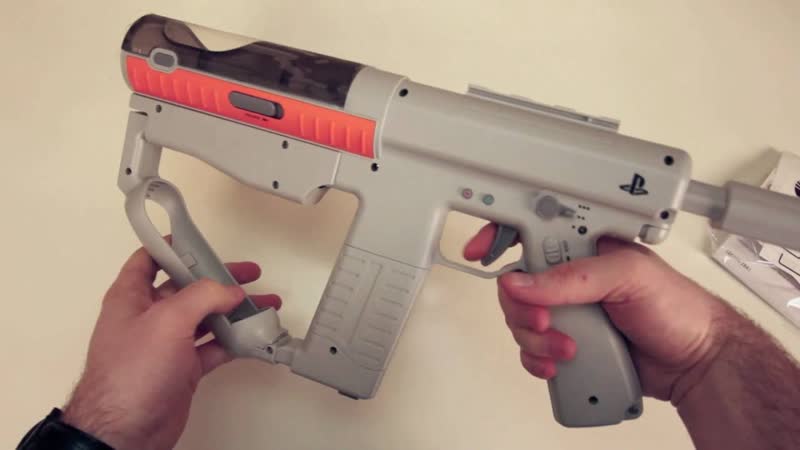 Play Station Move Sharp Shooter Unboxing