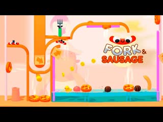 Fork N Sausage - Level 138 - 163 - Walkthrough, puzzle, conundrum, jigsaw.