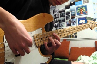 Down the stream [solo bass]