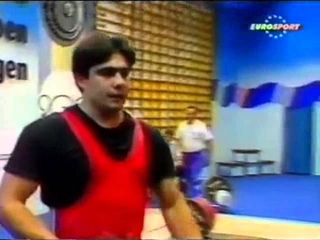 Тяжелая атлетика - Садыков Игорь.толчок - ЧМ 1991