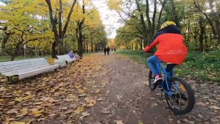 Осенние велопокатушки в районе Петергофа