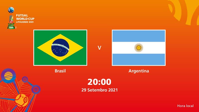 Brasil v Argentina, Copa do Mundo FIFA de Futsal de 2021, Partida