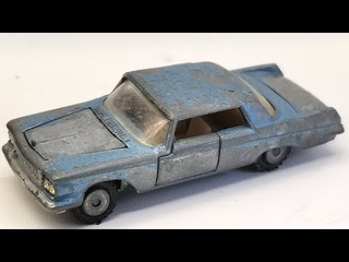 Lone Star renowacja Chrysler Imperial nr 12.  Zabawka model odlewany.