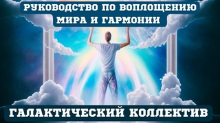 РУКОВОДСТВО ПО ВОПЛОЩЕНИЮ МИРА И ГАРМОНИИ | УПРАВЛЯЕМАЯ МЕДИТАЦИЯ С ГАЛАКТИЧЕСКИМ СОВЕТОМ