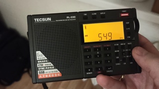 Украинское радио 549 Кгц.  против Tecsun PL-330. Самара, квартирный прием