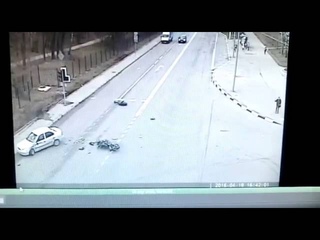 Слепошарый автомобилист, как обычно