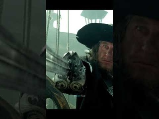 Captain Barbossa’s Back In His Old Look 😎🖤 | Epic Moment ☠️ | Pirates Of The Caribbean