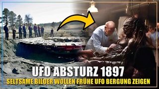 Mysterise Fotos zeigen geheimes UFO Bergungsprogramm im Jahr 1897 - Das ist der WAHRE Vorfall !