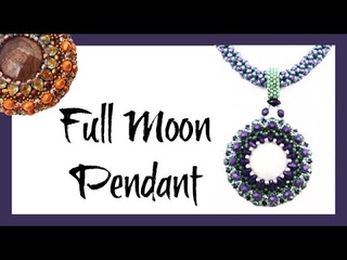 Full Moon Pendant - (Jewelry Making)
