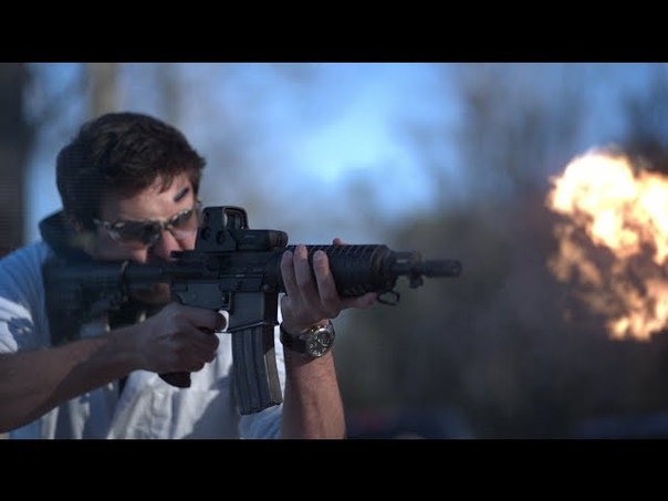 Fully Automatic Assault Rifle at 18, 000fps The Slow Mo