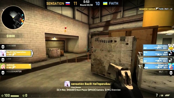 CS GO SLTV AM Series Sensation vs. Faith