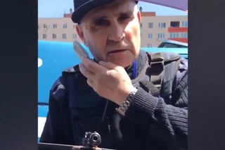 Нападение СпецСвязи на водителя